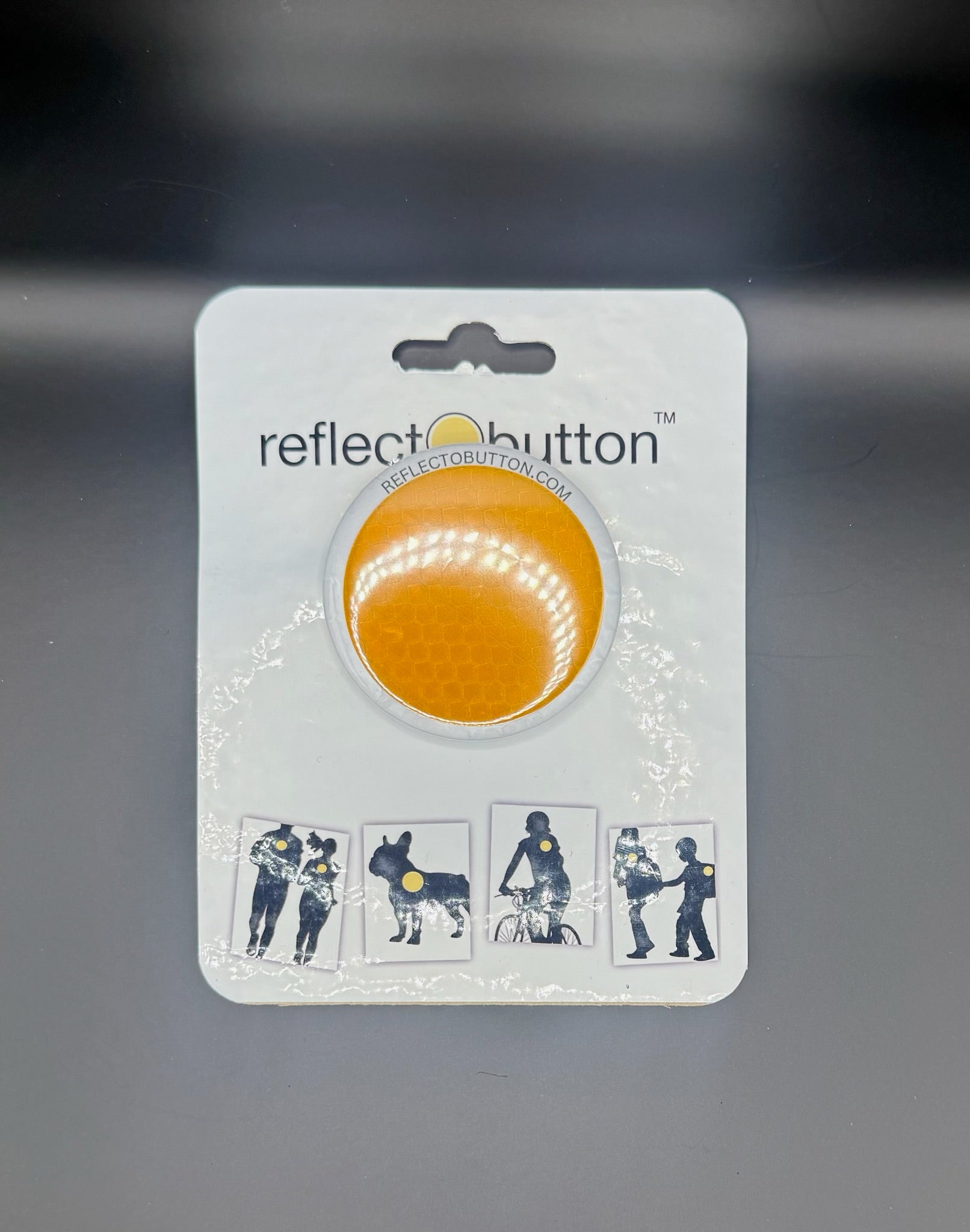 Cone Zone Orange Reflectobutton