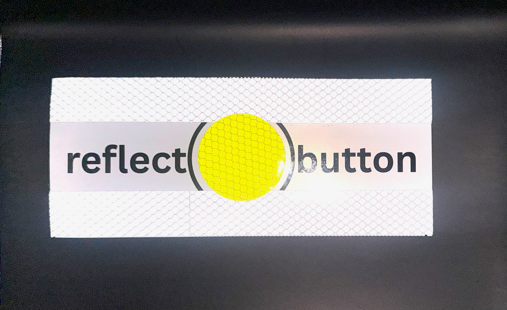 Reflectobutton Bumper Sticker