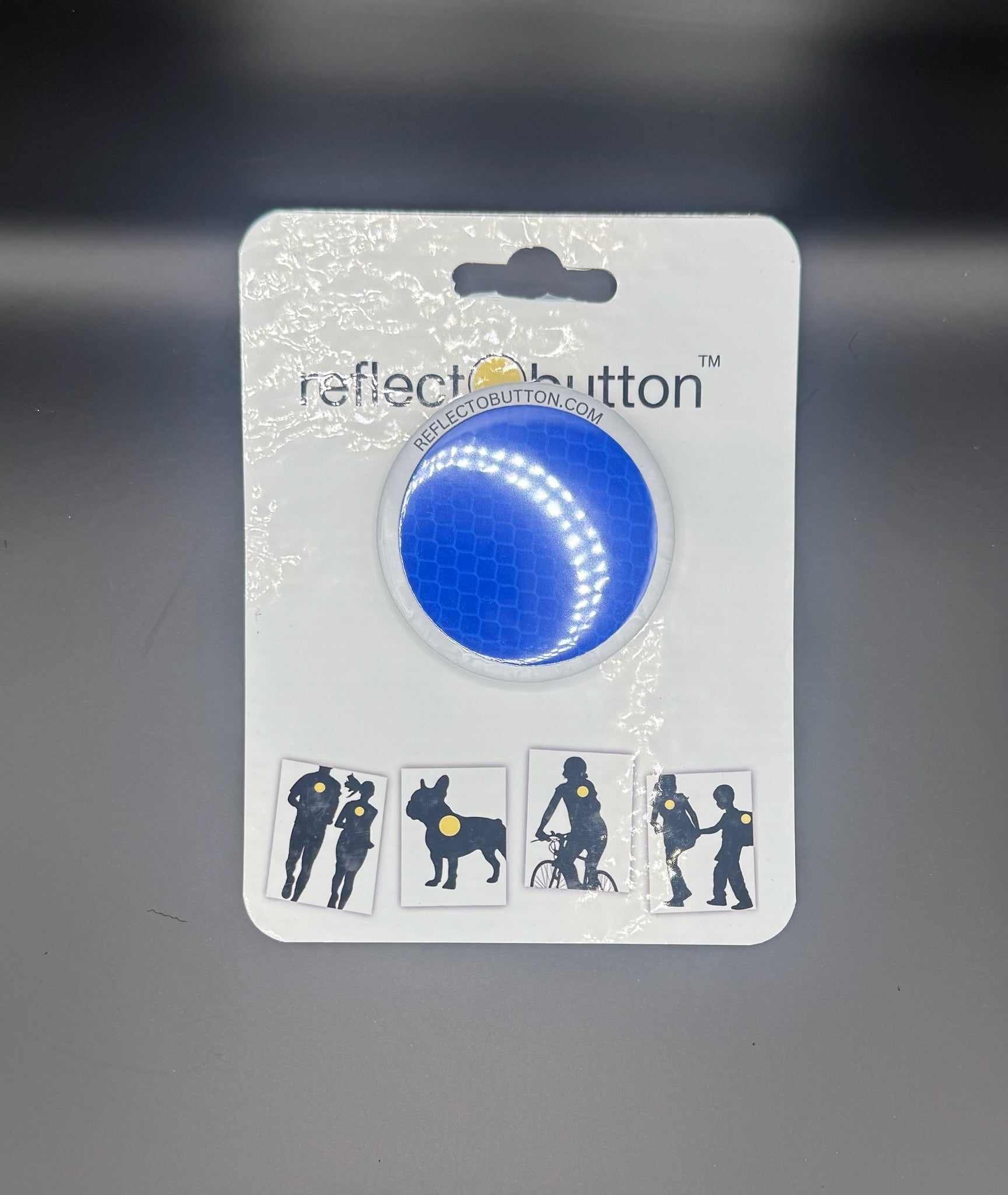 Brilliant Blue Reflectobutton