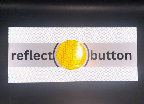 Reflectobutton Bumper Sticker