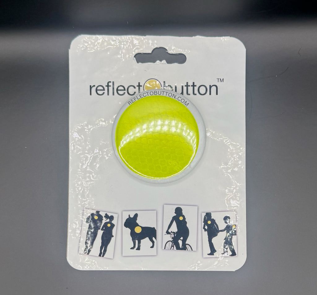 School Bus Yellow Reflectobutton