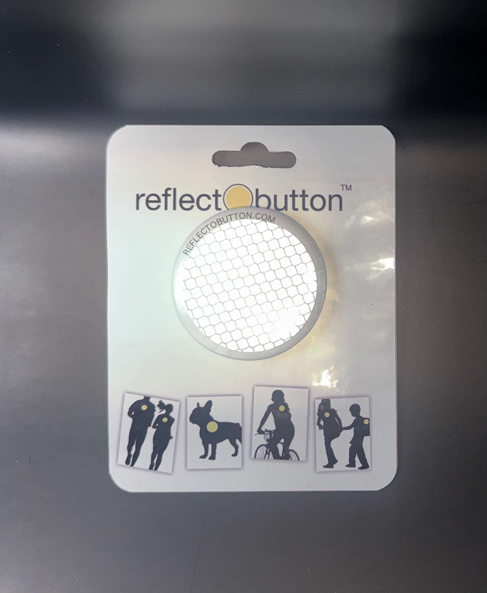 Headlight White Reflectobutton